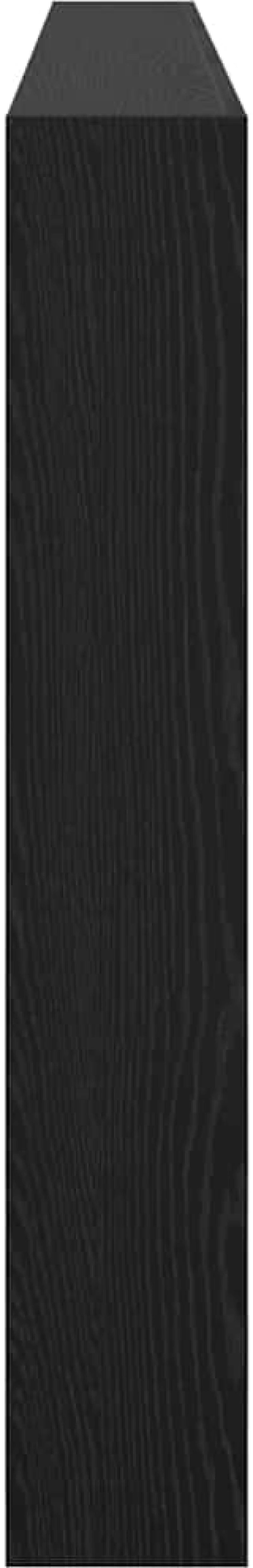 vidaXL Κεφαλάρι Μαύρη Οξυά 220 x 17 x 102 cm Επεξεργασμένο ξύλο