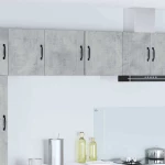 vidaXL Κρεμαστό ντουλάπι κουζίνας Σκυρόδεμα Γκρι 40 x 31 x 40 εκ.