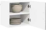 vidaXL Κρεμαστό ντουλάπι κουζίνας 2 pcs Γκρίζο Σονομα 40 x 31 x 40 εκ.