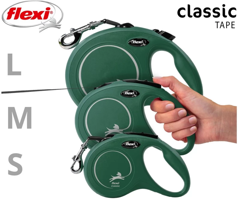 Λουρί Σκύλου Flexi Πράσινο L