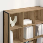 vidaXL Βιβλιοθήκη Καρυδιά Χειροποίητης Εργασίας 99.5 x 30 x 108.5 εκ