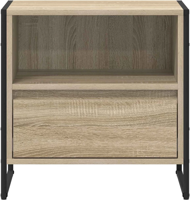 vidaXL Κομοδίνο Σονόμα 50 x 39,5 x 50 εκ. Επεξεργασμένο ξύλο