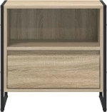 vidaXL Κομοδίνο Σονόμα 50 x 39,5 x 50 εκ. Επεξεργασμένο ξύλο