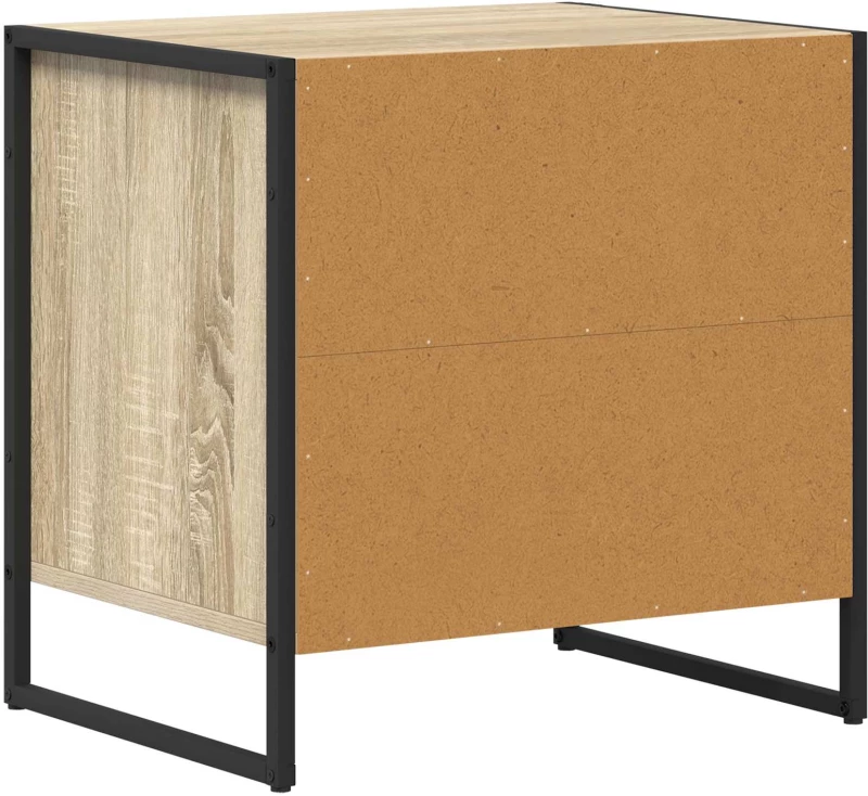 vidaXL Κομοδίνο Σονόμα 50 x 39,5 x 50 εκ. Επεξεργασμένο ξύλο
