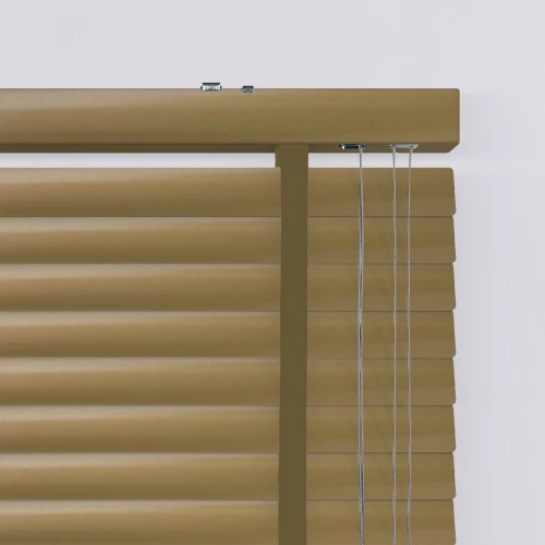 825050 Περσίδες Αλουμινίου-Στόρια-50mm-Μονόχρωμες Χρυσό