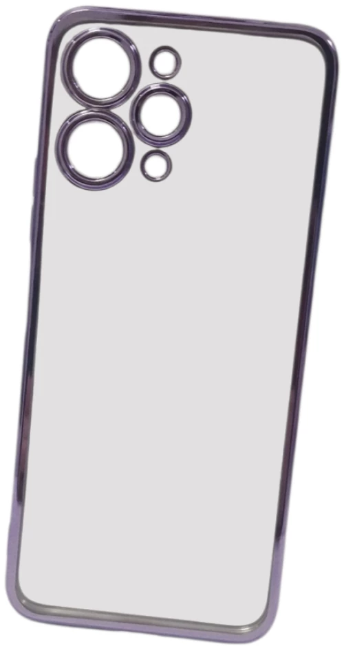 Naxius Case Plating Purple XiaoMi RedMi 12 4G Naxius