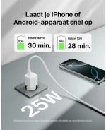 Φορτιστής Τοίχου Belkin WCA012KQ1MWH-B6 Λευκό 25 W