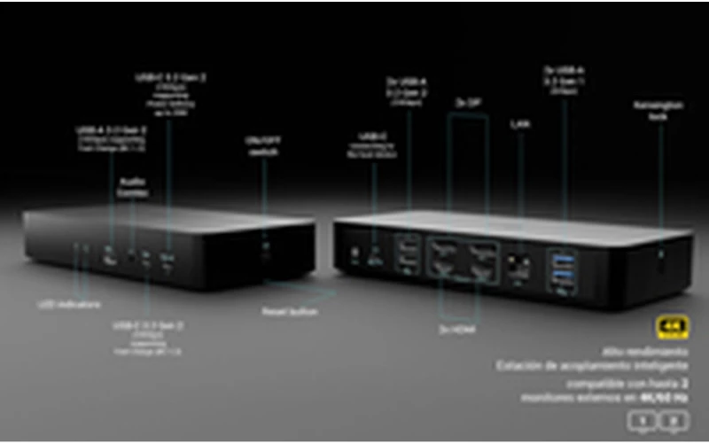 Dockstation i-Tec CAINTGDUAL4KDOCPD