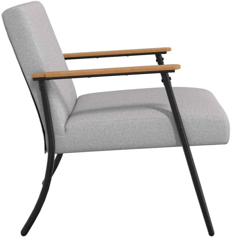 vidaXL Πολυθρόνα Σκίουρος Γκρί 59 x 75 x 78 εκ ύφασμα