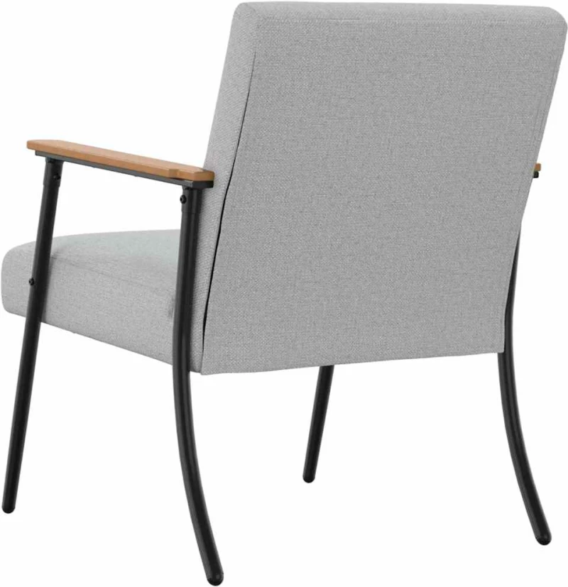 vidaXL Πολυθρόνα Σκίουρος Γκρί 59 x 75 x 78 εκ ύφασμα