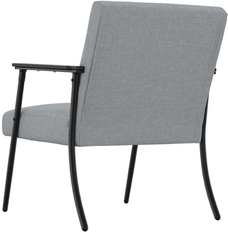 vidaXL Πολυθρόνα Ανοιχτό γκρι 59 x 75 x 78 εκ ύφασμα