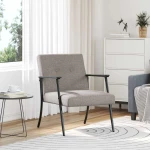 vidaXL Πολυθρόνα Taupe 59 x 75 x 78 εκ ύφασμα