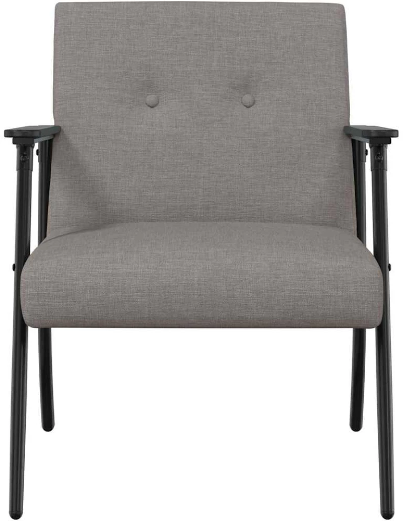 vidaXL Πολυθρόνα Taupe 59 x 75 x 78 εκ ύφασμα