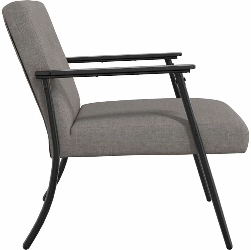 vidaXL Πολυθρόνα Taupe 59 x 75 x 78 εκ ύφασμα