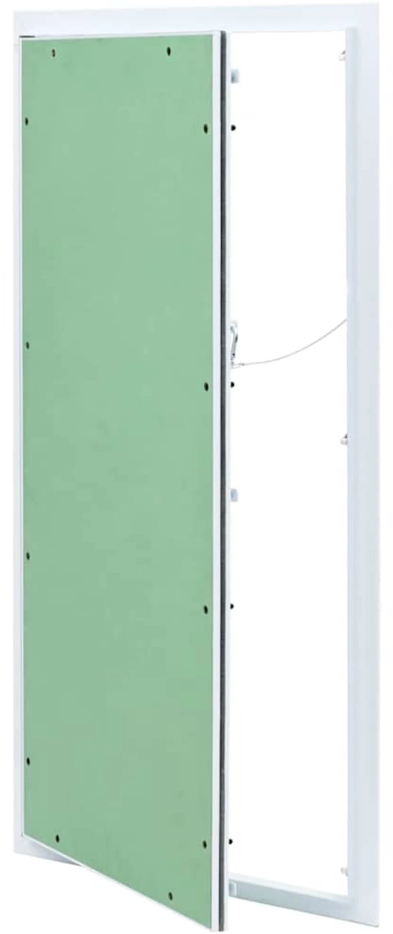 vidaXL Πάνελ πρόσβασης Λευκό 45 x 85 εκ Αλουμίνιο και Γυψοσανίδα