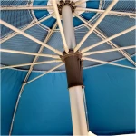 Ομπρέλα Eden 200cm Ασημί/Μπλε 18346