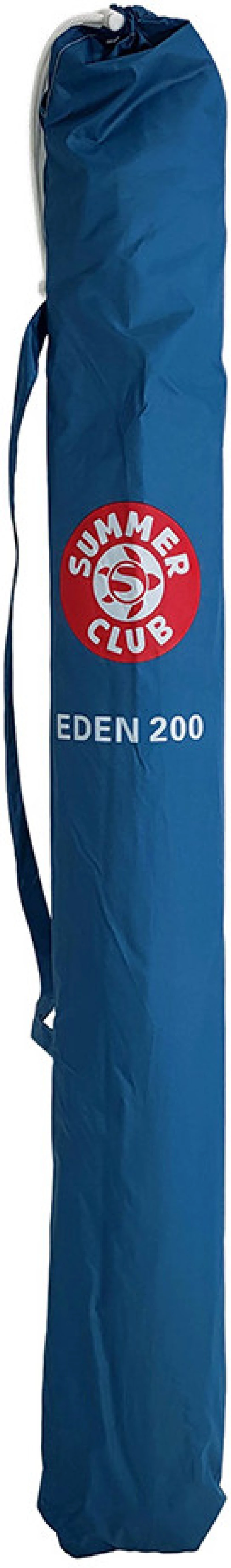 Ομπρέλα Eden 200cm Ασημί/Μπλε 18346