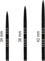 Μύτες  Dart Bull's GP1 34mm Κωδ. 57741 Black
