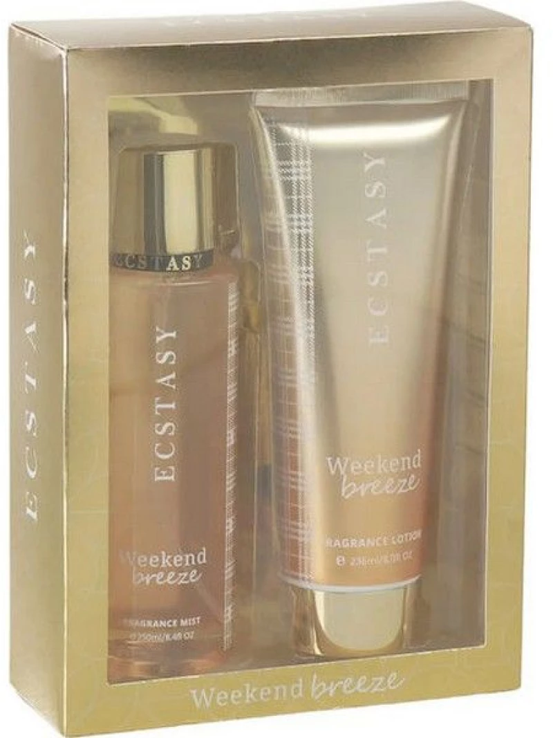 Ecstasy Set Weekend Breeze Body Mist 250ml & Body Lotion 236ml