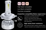 PIAA LEH220 Headlight LED conversion bulb 6000K /45W per bulbLo:5600lm Hi:8000lm from 2 bulbs For H4 Halogen sockets