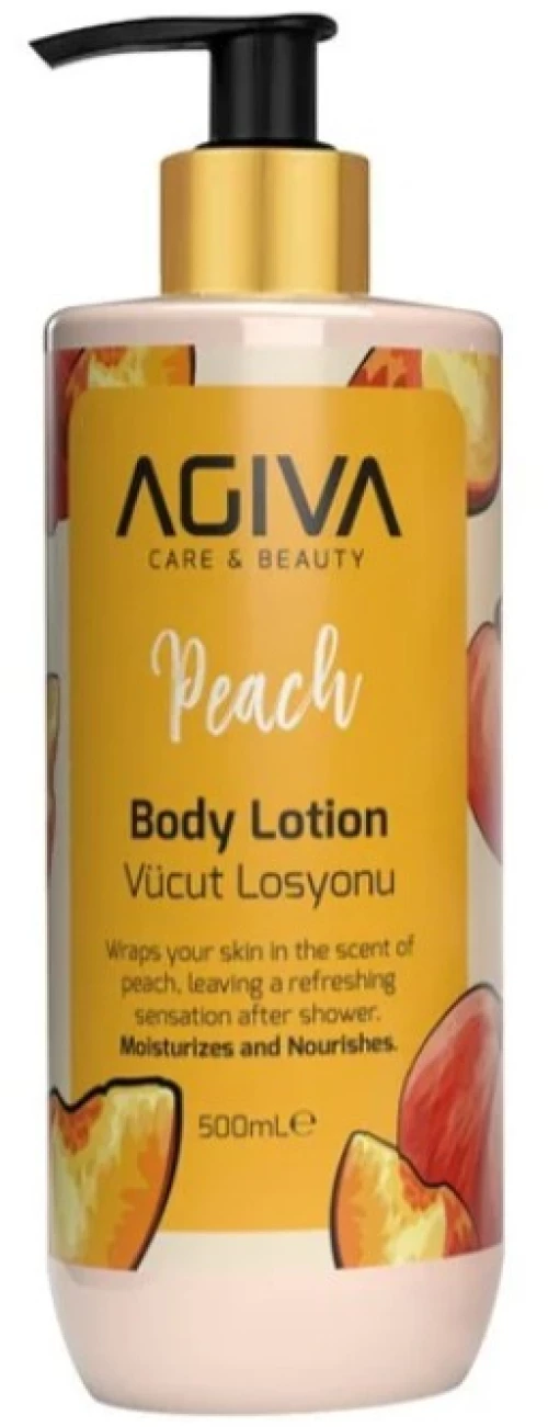 AGIVA BODY LOTION PEACH 500ml