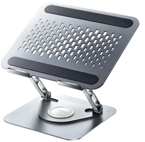 Remax Βάση Laptop Ασημί – Πτυσσόμενη, Ρυθμιζόμενη και Εργονομική RM-C09