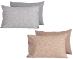 ΜΑΞΙΛΑΡΟΘΗΚΗ 52x72 (ORION BEIGE) - NEF NEF ORION BEIGE / 100% ΒΑΜΒΑΚΙ