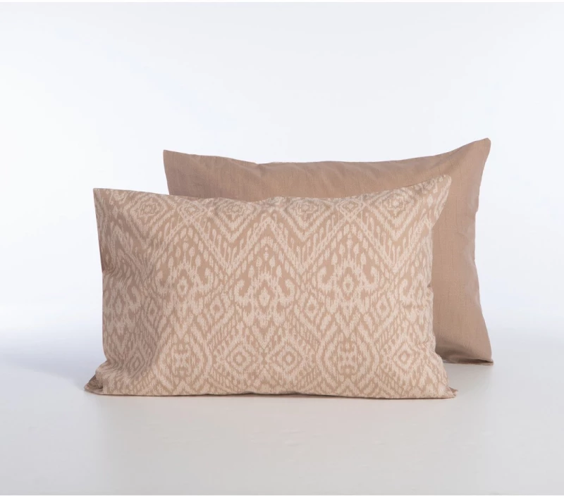 ΜΑΞΙΛΑΡΟΘΗΚΗ 52x72 (ORION BEIGE) - NEF NEF ORION BEIGE / 100% ΒΑΜΒΑΚΙ