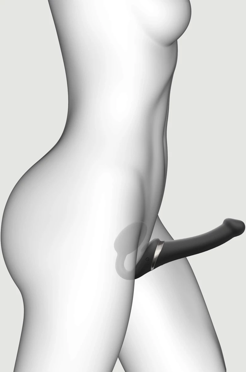 Adjustable Harness Strapon Multi Orgasm m Black