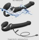 Adjustable Harness Strapon Multi Orgasm m Black