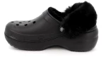Γυναικείο Σαμπό Crocs Classic Platform Fuzz Lined Cg Χρώματος Μαύρο 212854-001
