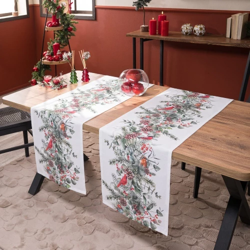 Τραβέρσα Χριστουγεννιάτικη Witten Multi Teoran 40x160