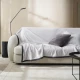 Ριχτάρι Polar 109/01 Fog Grey Gofis Home Διθέσιο 180x250cm Πολυέστερ