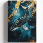 Πίνακας Καμβάς 528LSR1132 45x70cm Multi Wallity Κάθετοι Ξύλο, Καμβάς