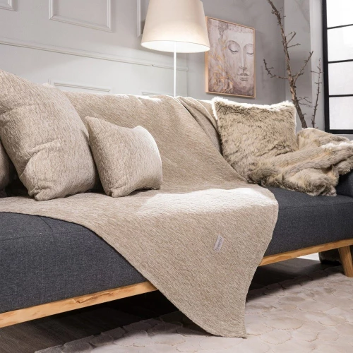 Ριχτάρι Valley 07 Beige Teoran Τριθέσιο 180x300cm Βαμβάκι-Πολυέστερ