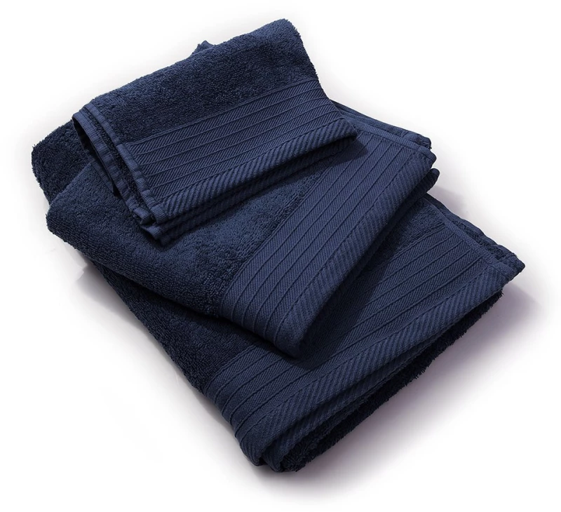 Πετσέτα Πενιέ 500gr Navy Blue DimCol Χεριών 40x60cm 100% Βαμβάκι