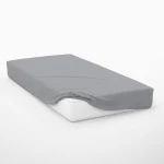Σεντόνι Exotic Line Με Λάστιχο Grey DimCol King Size 180x230cm 100% Βαμβάκι