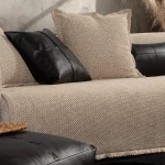 Ριχτάρι Brooklyn 25 Ecru Nef-Nef Homeware Διθέσιο 170x250cm Ακρυλικό,Βαμβάκι, Polyester
