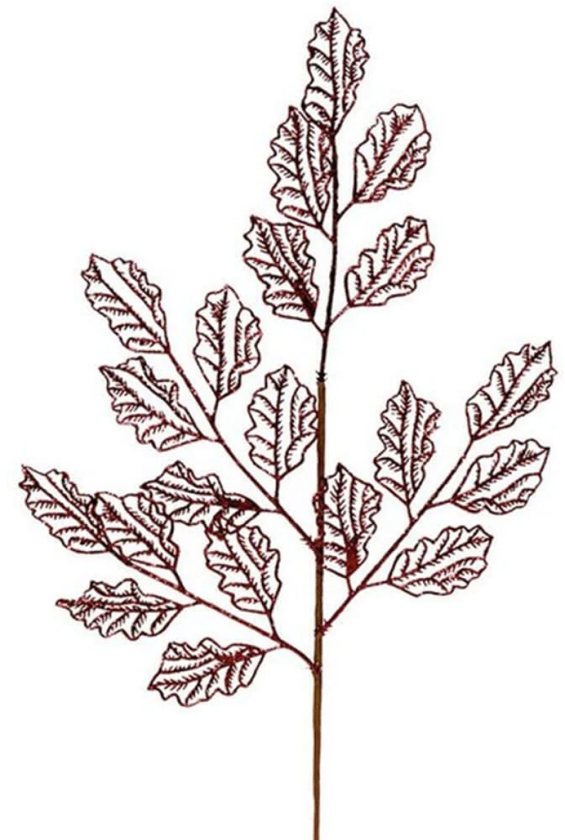 Χριστουγεννιάτικο Κλαδί 50190008 29x66cm Bordo