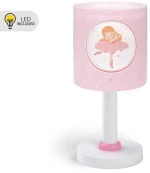 Επιτραπέζιο Φωτιστικό Παιδικό Princess Dance 60911 E14 15x30cm Pink Ango