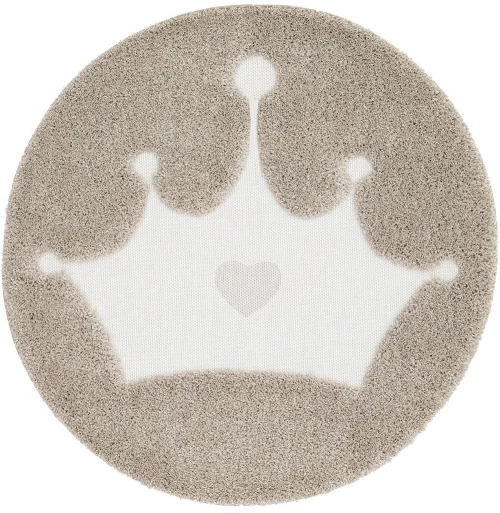 Χαλί Ritual 15539 365 Ecru Βιοκαρπέτ 120X120cm Round