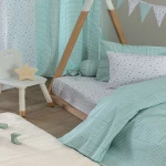 Παπλωματοθήκη Παιδική BB100 Aqua Palamaiki Μονό 170x250cm 100% Βαμβάκι