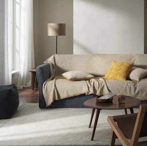 Ριχτάρι Vespera 148/04 Leaf Gold Gofis Home Τετραθέσιο 180x350cm Ακρυλικό-Πολυέστερ