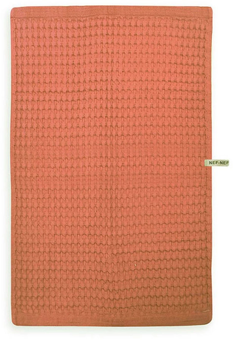 Ποτηρόπανο Πικέ Main Coral Nef-Nef Homeware 45x68cm 100% Βαμβάκι