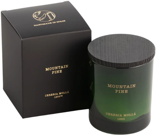 Κερί mountain pine 230gr Cereria Molla 1899 XM230MP