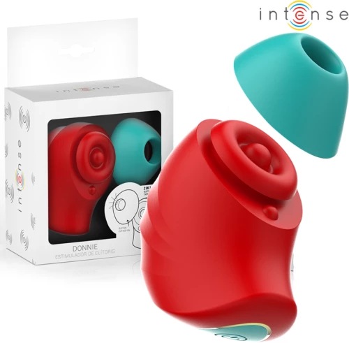 INTENSE - DONNIE CLITORAL STIMULATOR RED/GREEN