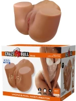 CRAZY BULL - WENDY REALISTIC FEMALE BUTT VIBRATOR AND SUCKER WITH SOUND 11 KG