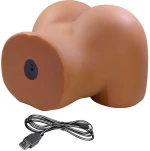 CRAZY BULL - WENDY REALISTIC FEMALE BUTT VIBRATOR AND SUCKER WITH SOUND 11 KG