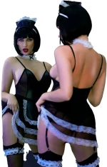 CHILIROSE - CR 4628 MAID COSTUME