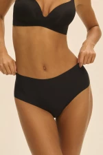 Γυναικείο slip Simone Pérèle - Ψηλόμεσο Brief - Μαύρο laser-cut - Χωρίς ραφές - Polyamide - Regular Fit